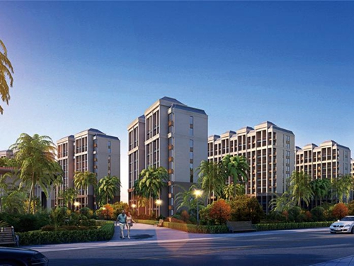 澄迈距离海口较近的地方之一，与海口市新市政中心仅相距8公里左右，住在这里的好处就是能享有双湾一线海景，风光极其优美。但老城镇也不是没有缺点，缺点就是目前处于大开发阶段，工地较多，部分地区环境嘈杂，以及市政设施还不成熟。